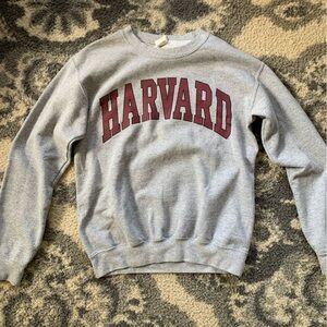 Gildan Gray Sweatshirt with Red Lettering